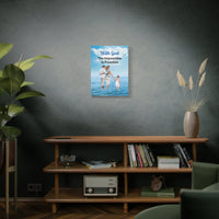 Canvas Wall Art, Walk on Water Family