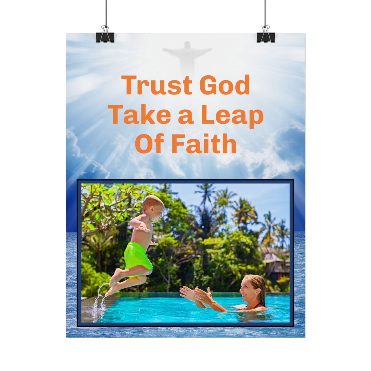Poster, Leap of Faith