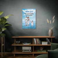 Canvas Wall Art, Walk on Water Family