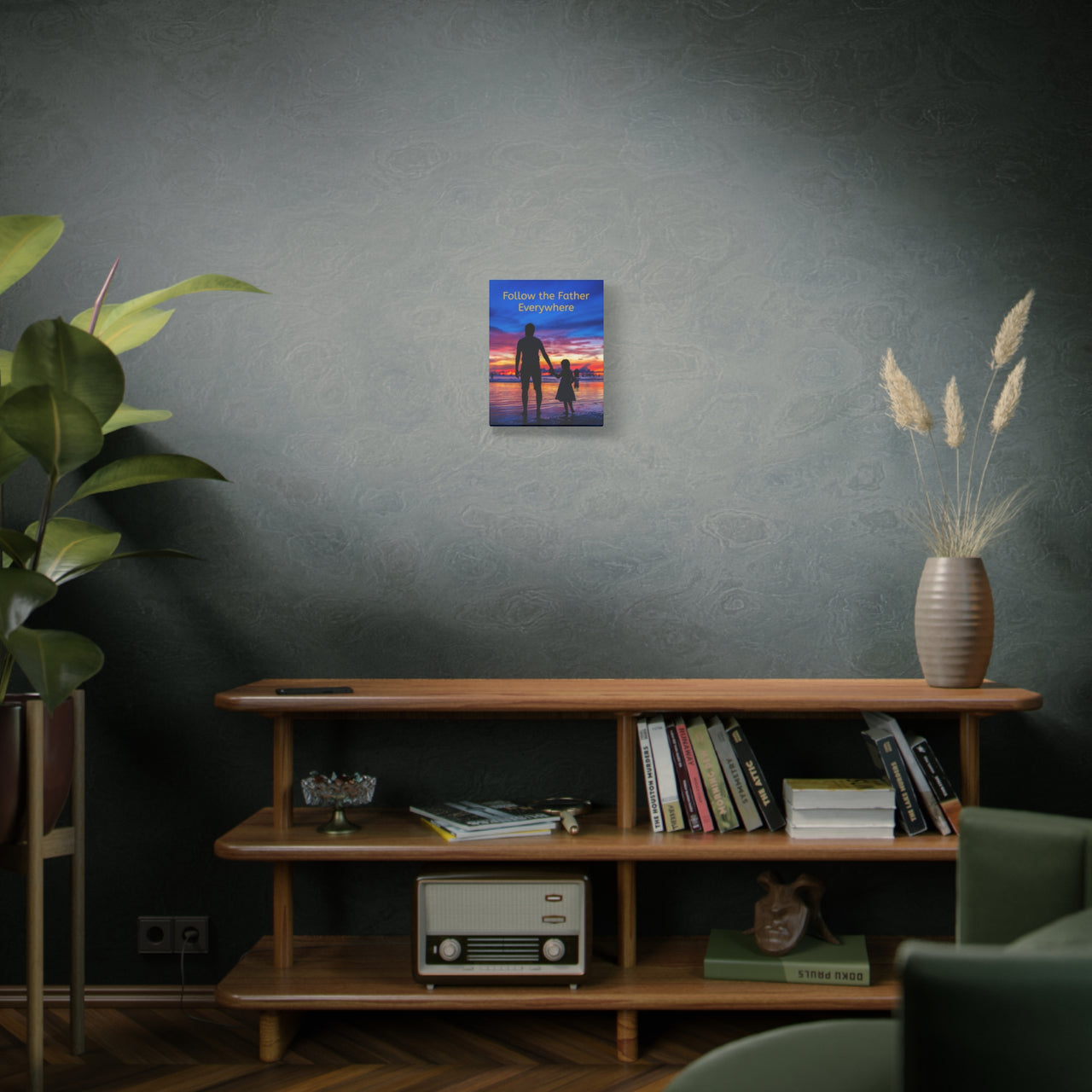 Canvas Wall Art, Follow the Father