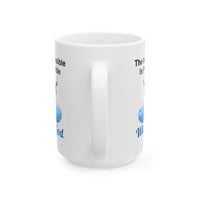 Ceramic Mug (11oz, 15oz), Walk on Water Man