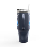 Polar Camel Travel Mug - 40oz Stainless Steel, Walk on Water Man