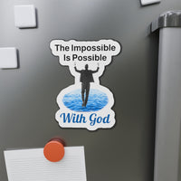 Vinyl die-cut magnet with
