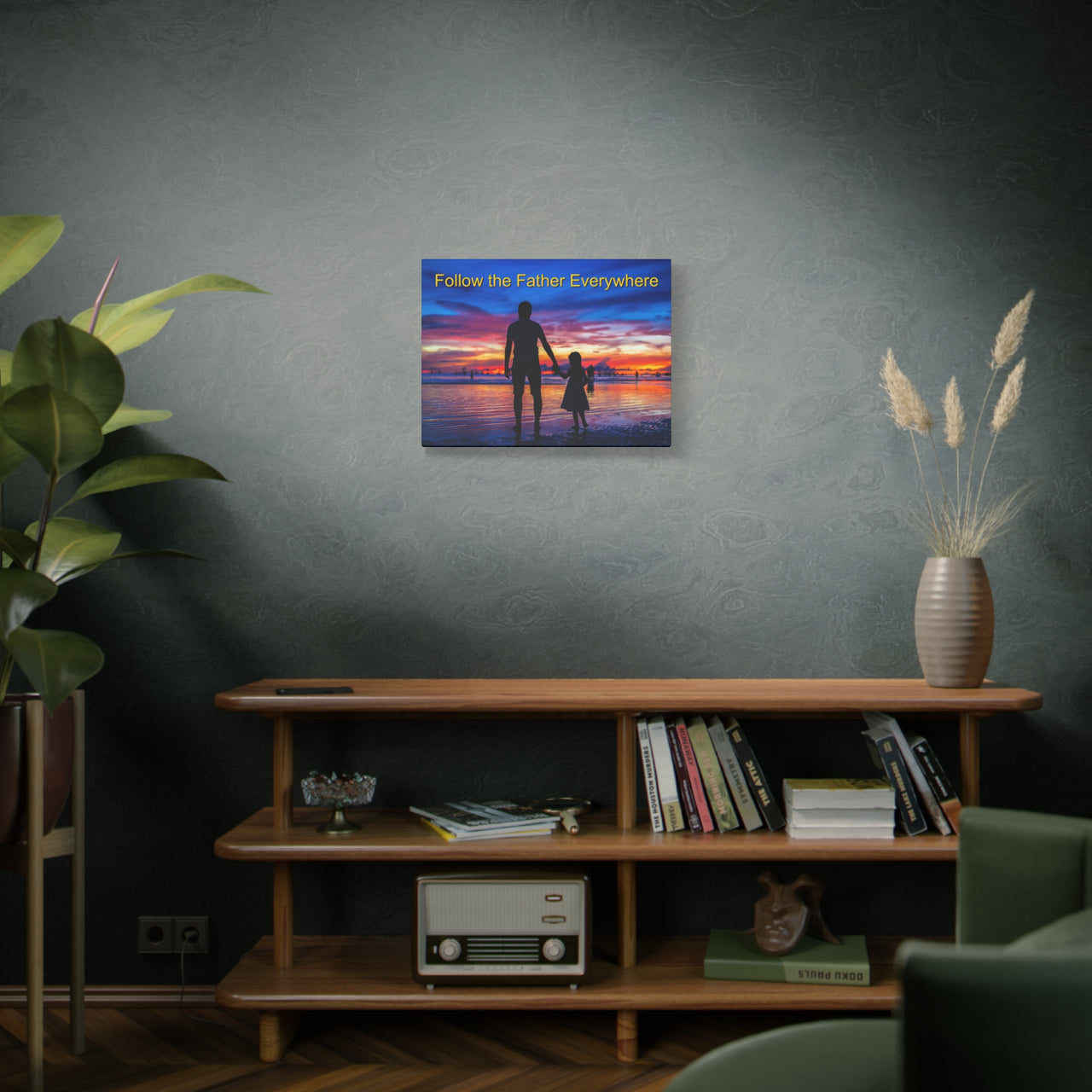 Canvas Wall Art, Follow the Father