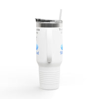 Polar Camel Travel Mug - 40oz Stainless Steel, Walk on Water Man