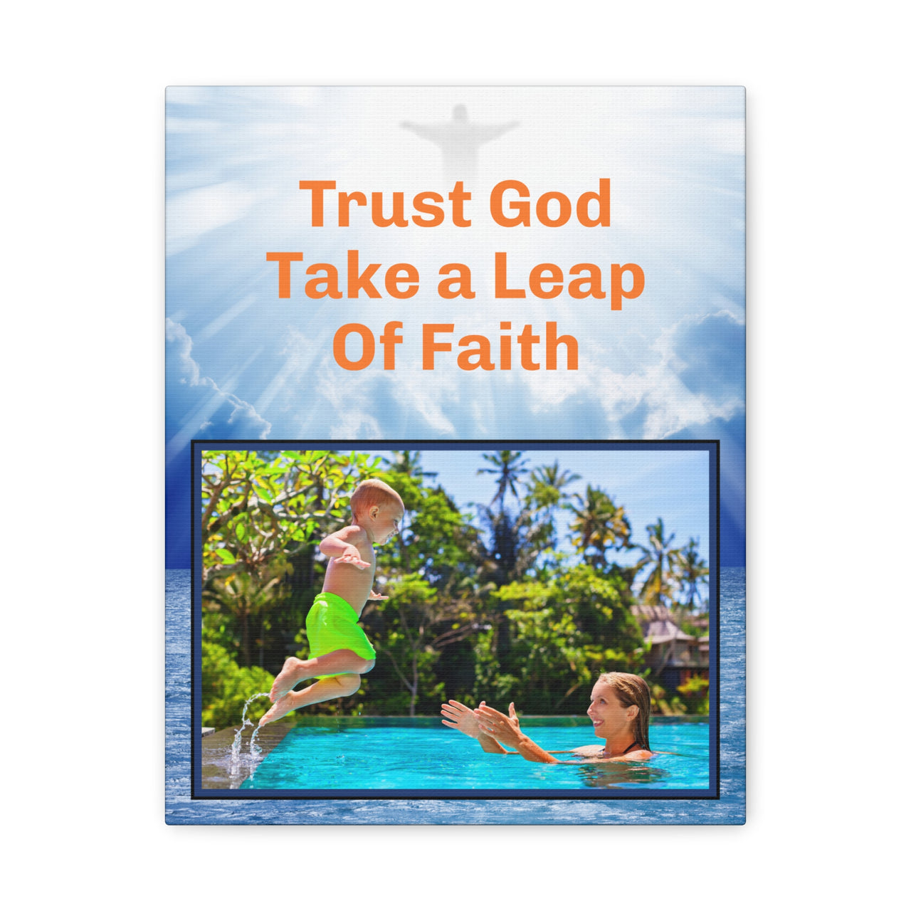 Canvas Wall Art, Leap of Faith