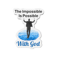 Vinyl die-cut magnet with