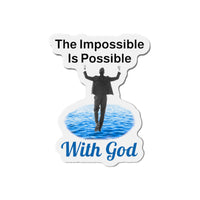Vinyl die-cut magnet with