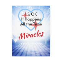Canvas Wall Art, Miracles Happen