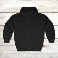 Gildan Adult Unisex Zip-Up Hoodie, Miracles Happen (Image on back)