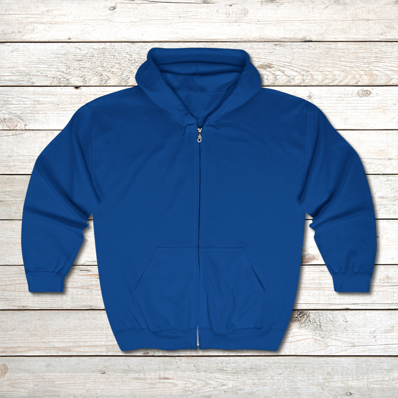 Gildan Adult Unisex Zip-Up Hoodie, Miracles Happen (Image on back)