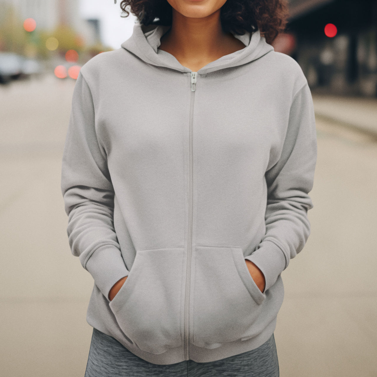 Gildan Adult Unisex Zip-Up Hoodie, Miracles Happen (Image on back)