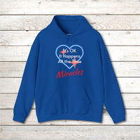 Gildan Adult Unisex Hoodie, Miracles Happen