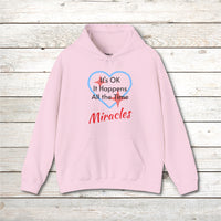 Gildan Adult Unisex Hoodie, Miracles Happen