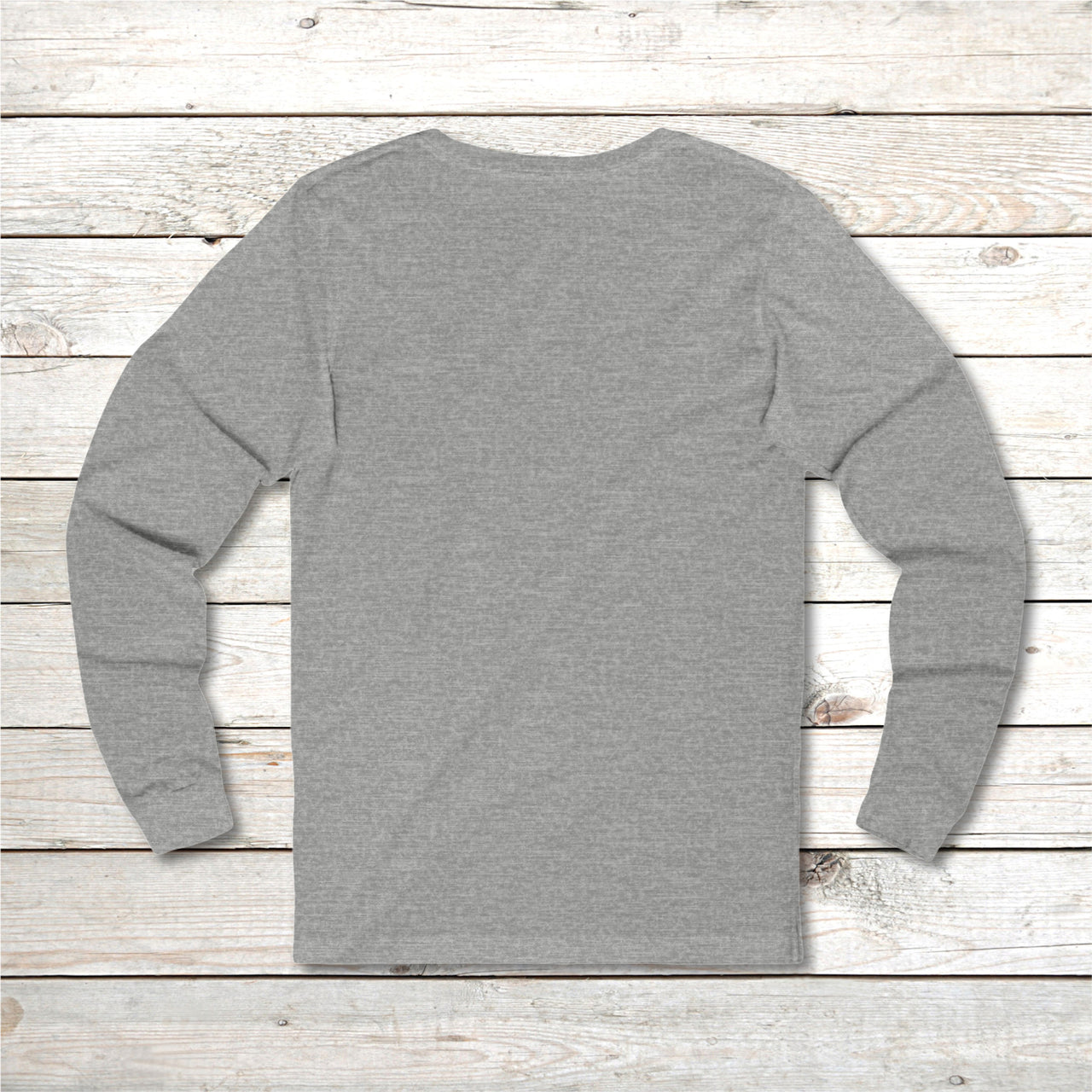 Bella+Canvas Adult Unisex Long-Sleeve T-Shirt, Walk on Water Man