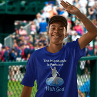 Bella+Canvas Youth Unisex T-Shirt, Walk on Water Teen
