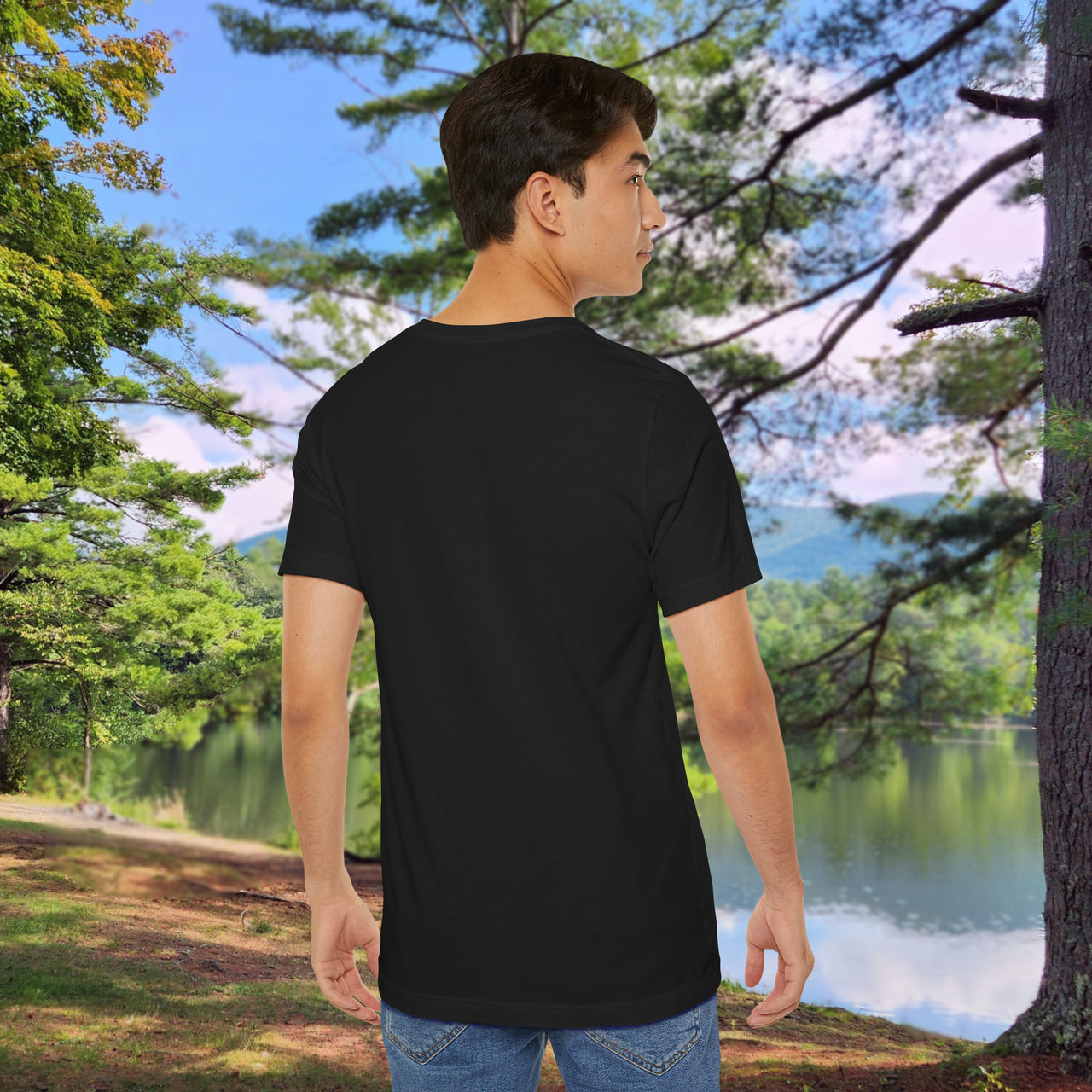 Bella+Canvas Adult Unisex T-Shirt, Walk on Water Man