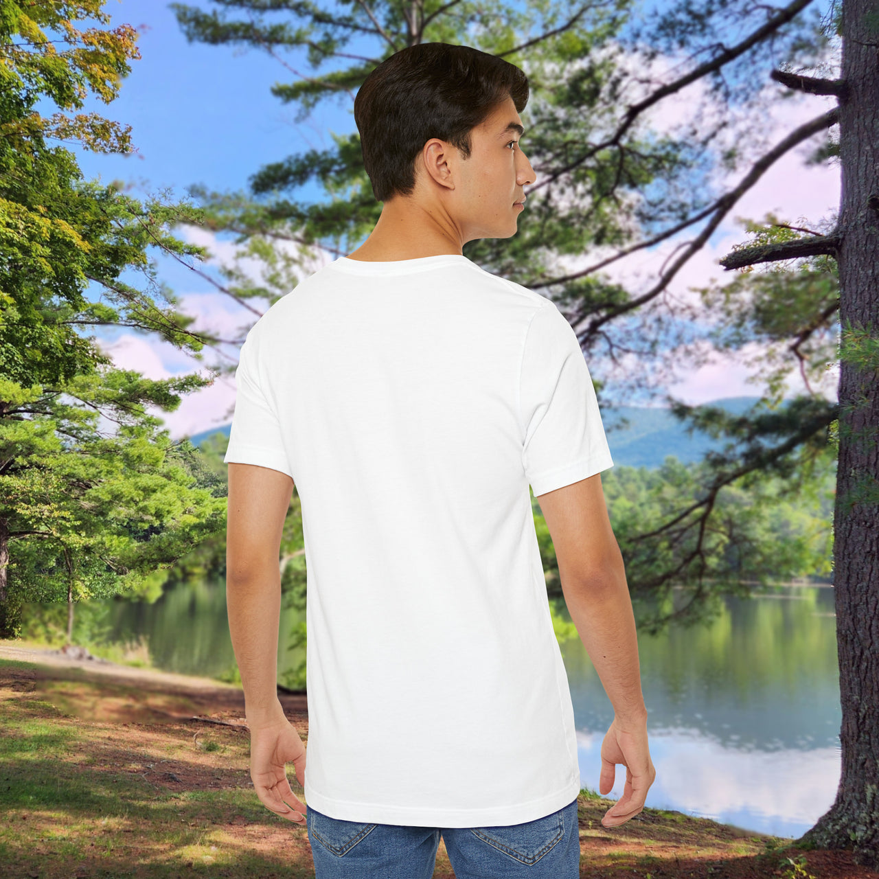 Bella+Canvas Adult Unisex T-Shirt, Walk on Water Man