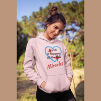 Gildan Youth Unisex Hoodie, Miracles Happen