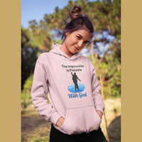 Gildan Youth Unisex Hoodie, Walk on Water Teen