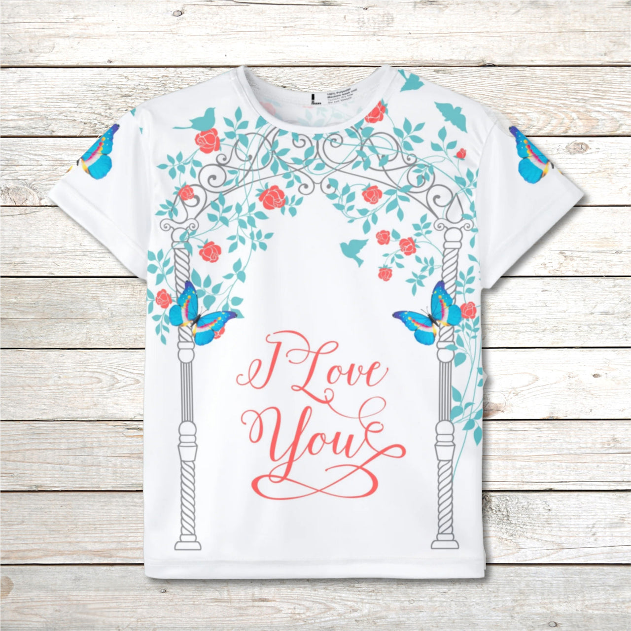 Girl's Butterfly Sports Jersey
