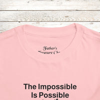Bella+Canvas Toddler T-Shirt, Walk on Water Toddler