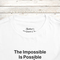 Bella+Canvas Toddler T-Shirt, Walk on Water Toddler