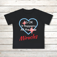 Bella+Canvas Baby T-Shirt, Miracles Happen