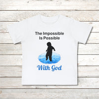Bella+Canvas Baby T-Shirt, Walk on Water Baby