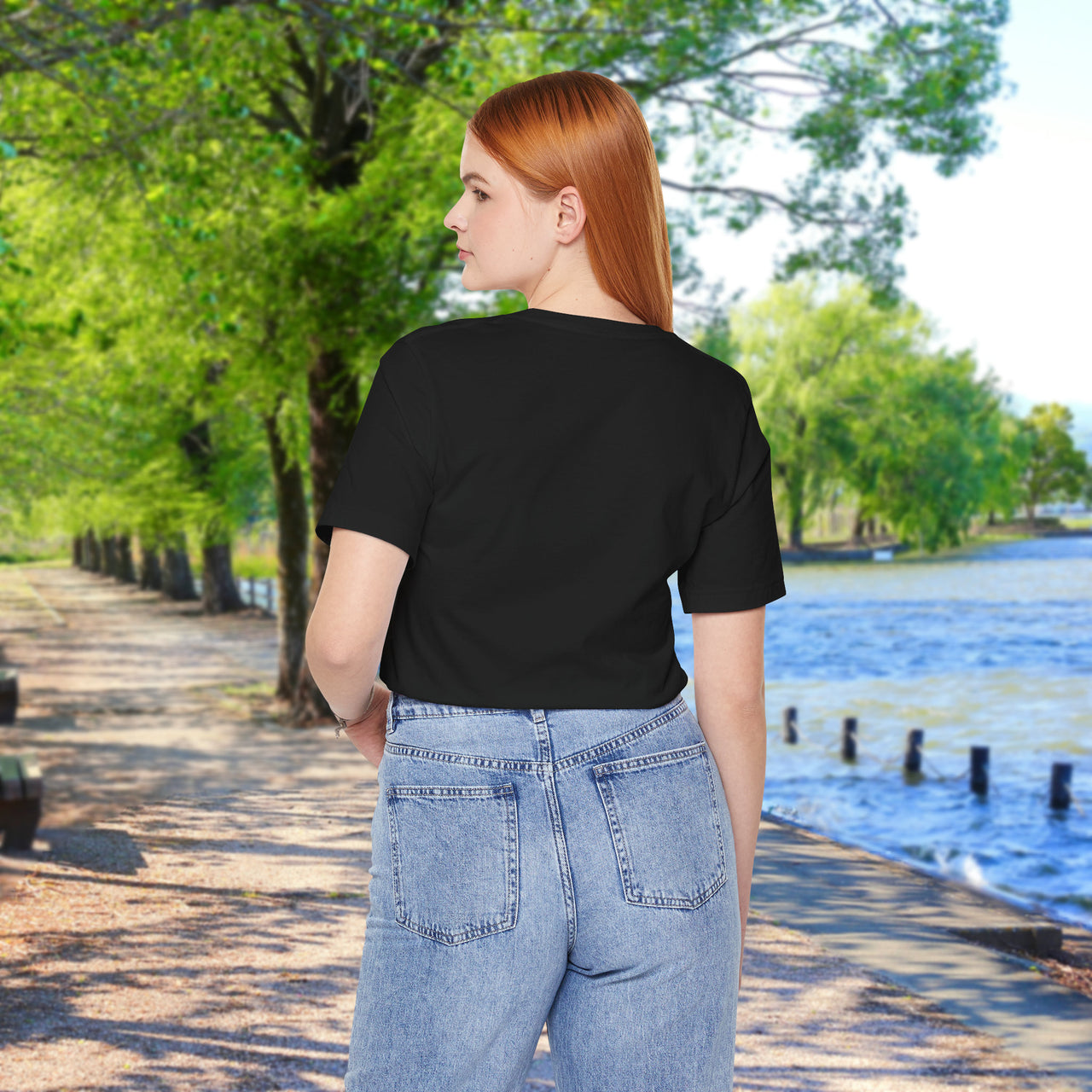 Bella+Canvas Adult Unisex T-Shirt, Walk on Water Woman