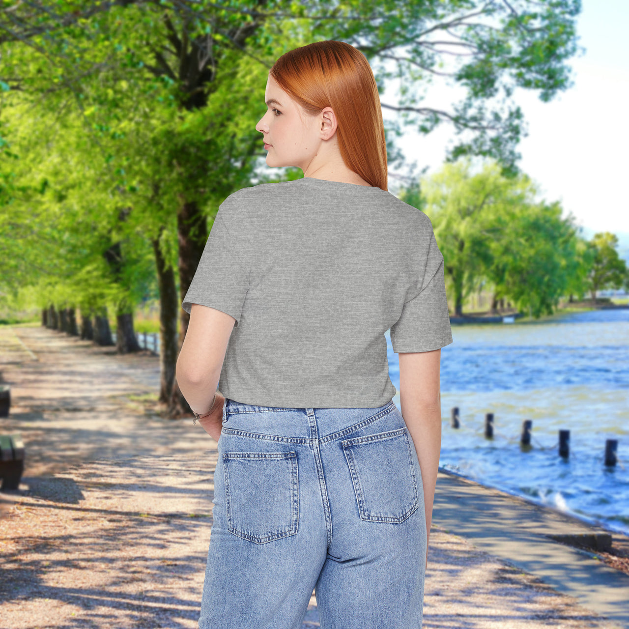 Bella+Canvas Adult Unisex T-Shirt, Walk on Water Woman