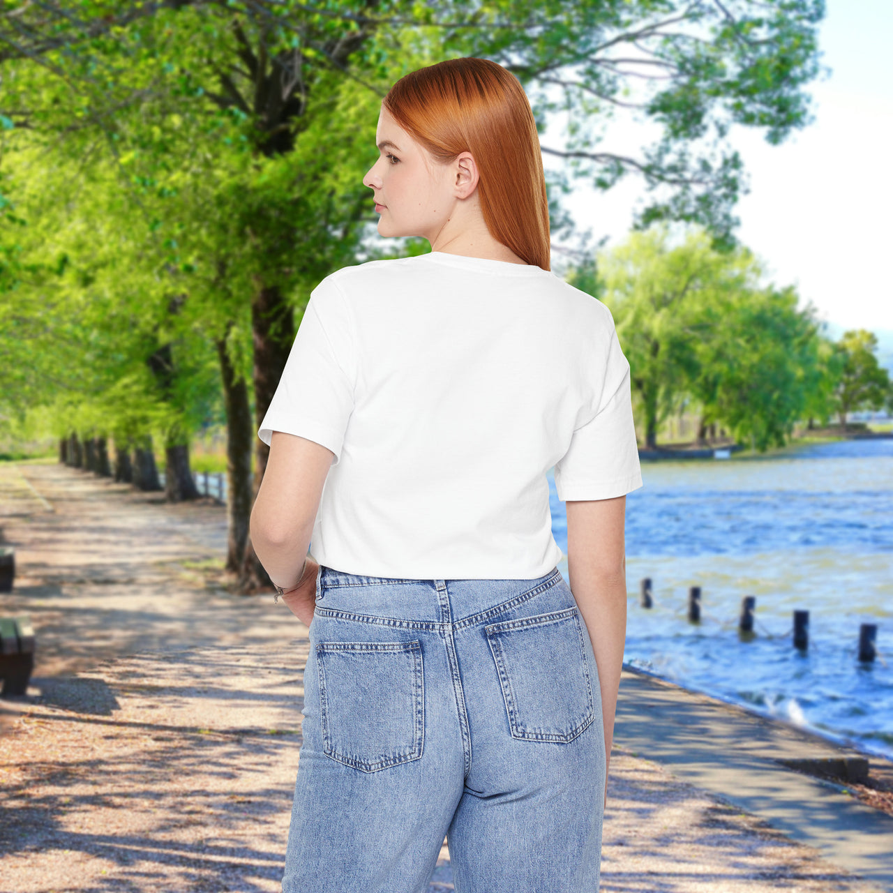 Bella+Canvas Adult Unisex T-Shirt, Walk on Water Woman