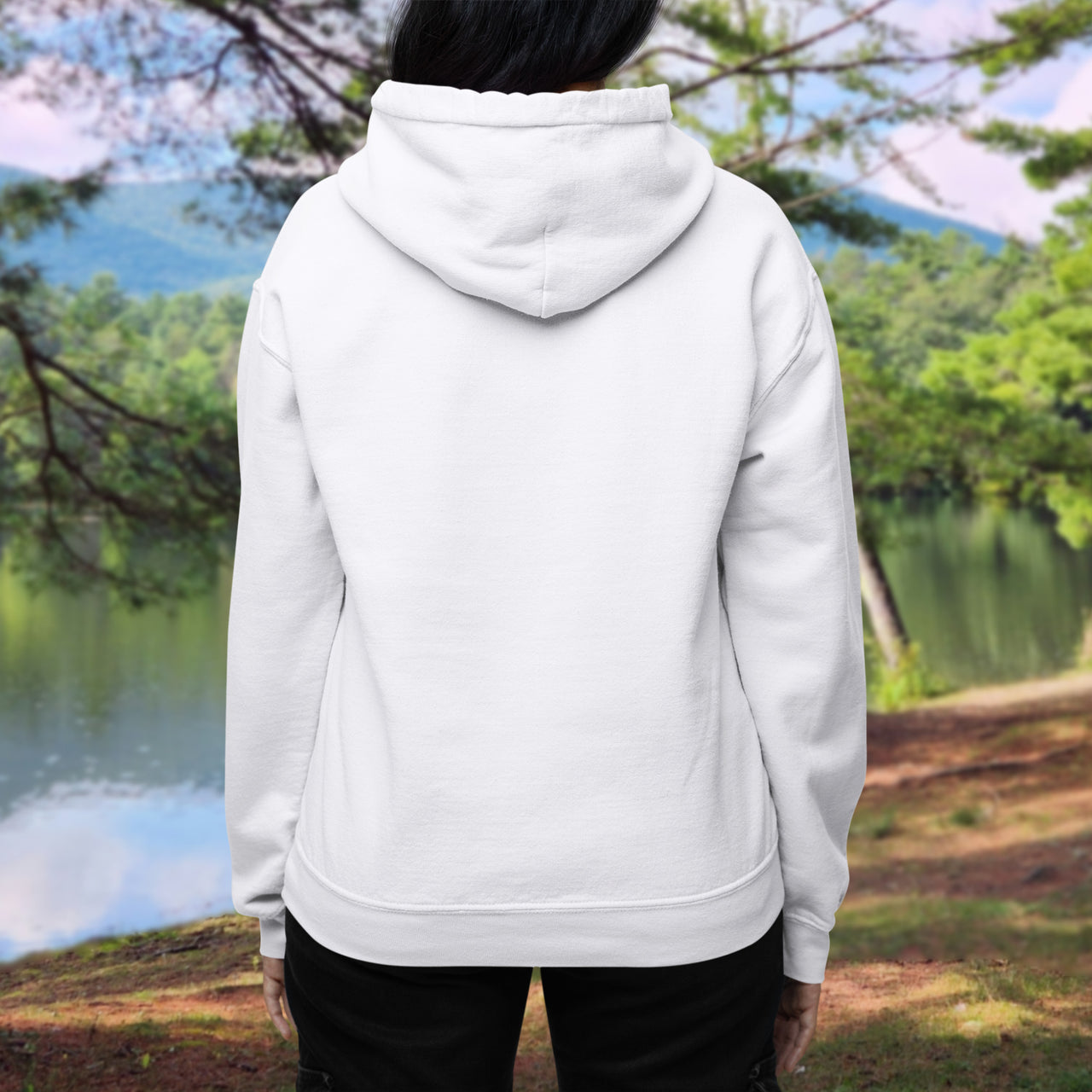 Gildan Adult Unisex Hoodie, Walk on Water Woman
