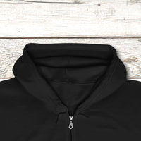 Gildan Adult Unisex Zip-Up Hoodie, Walk on Water Woman (Image on back)