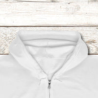 Gildan Adult Unisex Zip-Up Hoodie, Walk on Water Woman (Image on back)