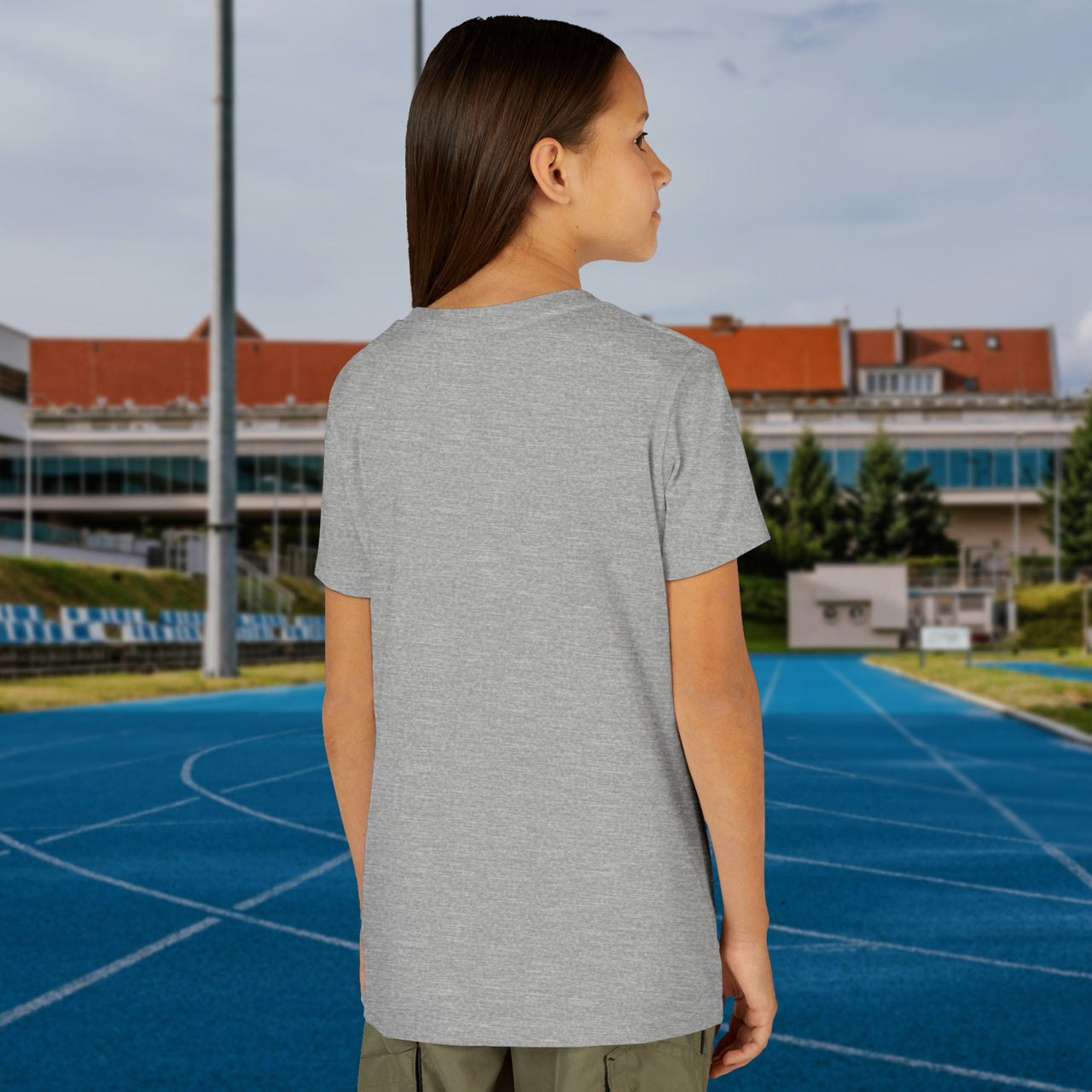 Bella+Canvas Youth Unisex T-Shirt, Walk on Water Girl