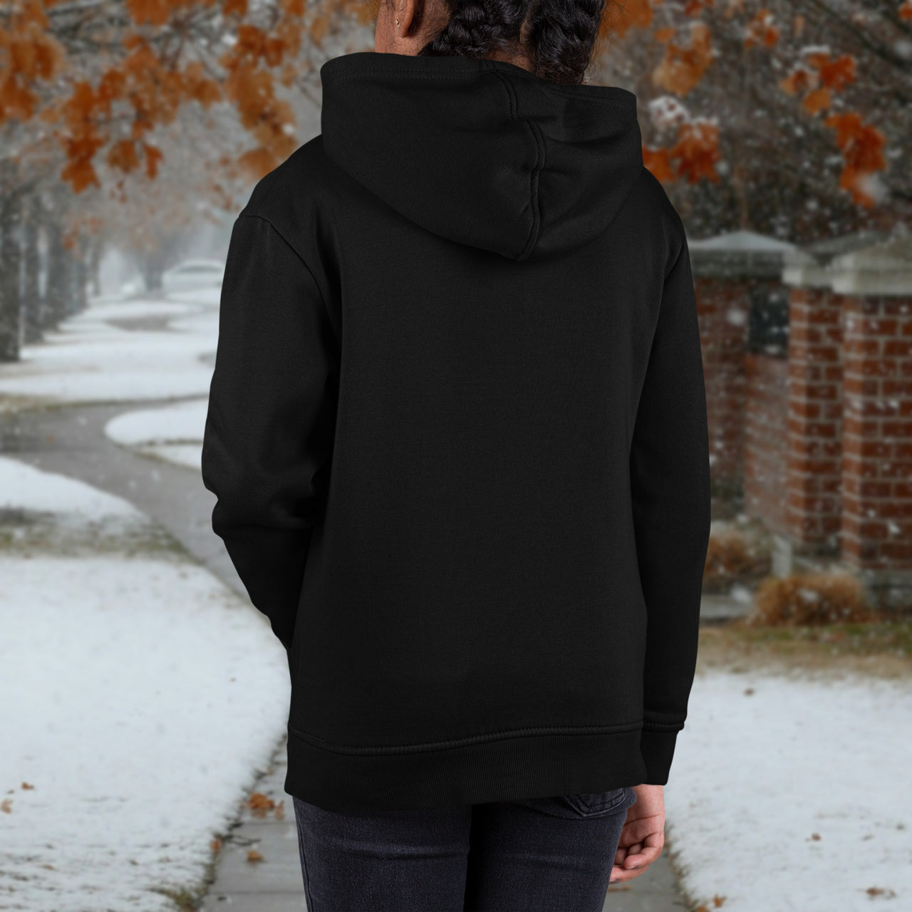 Gildan Youth Unisex Hoodie, Walk on Water Girl