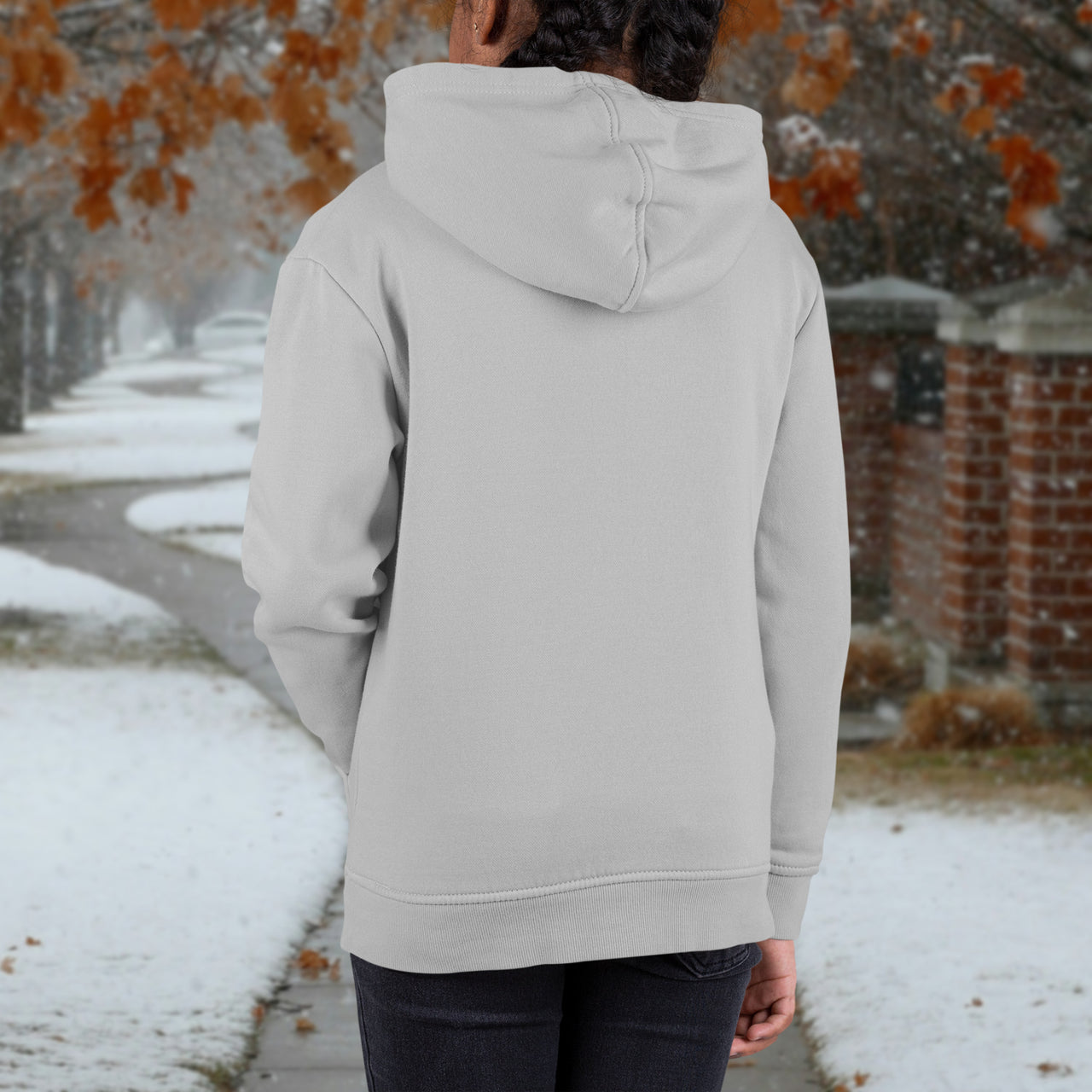 Gildan Youth Unisex Hoodie, Walk on Water Girl