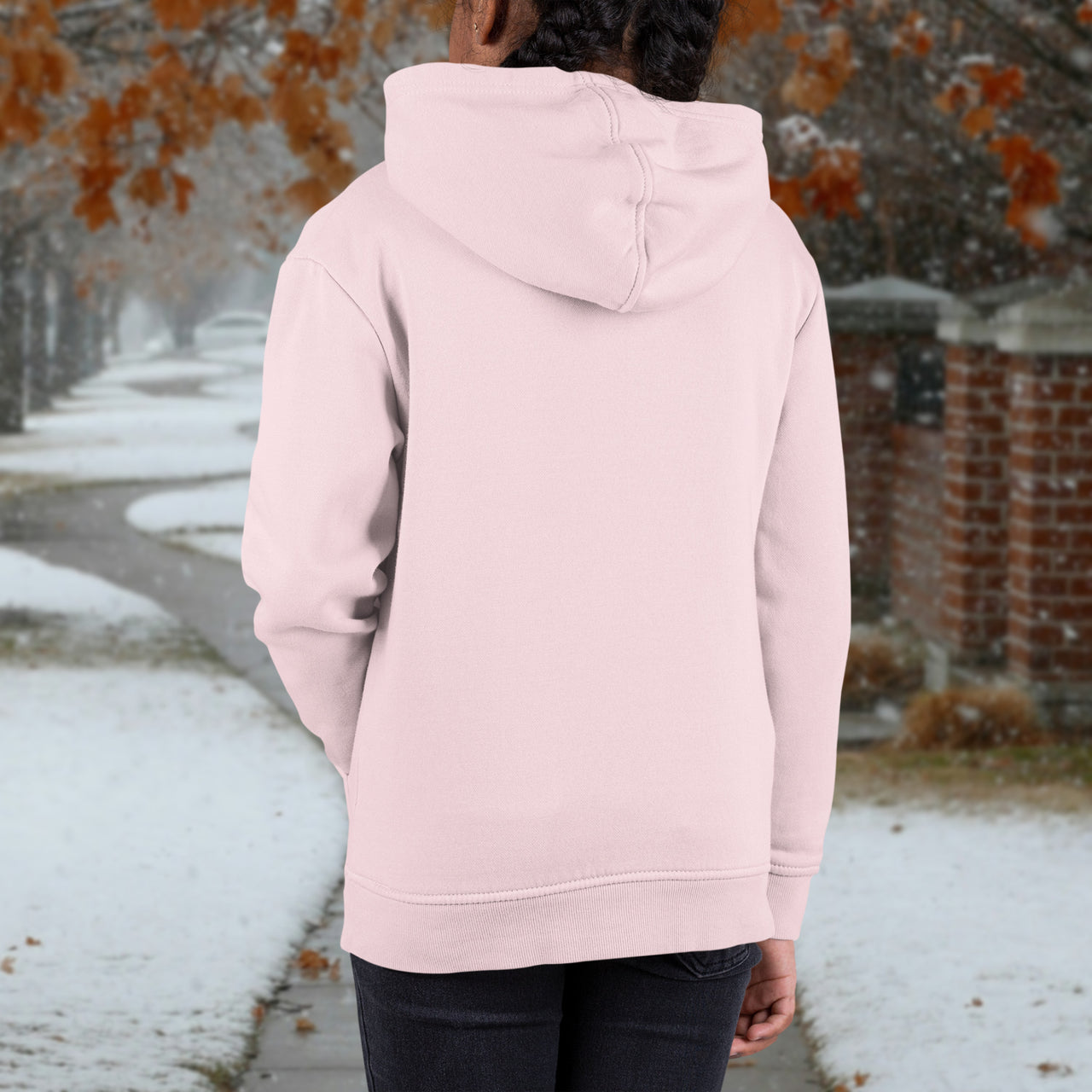 Gildan Youth Unisex Hoodie, Walk on Water Girl