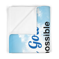 Soft Fleece Baby Blanket, Walk on Water Baby