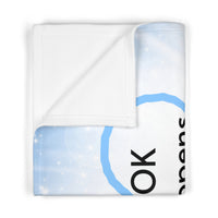 Soft Fleece Baby Blanket, Miracles Happen