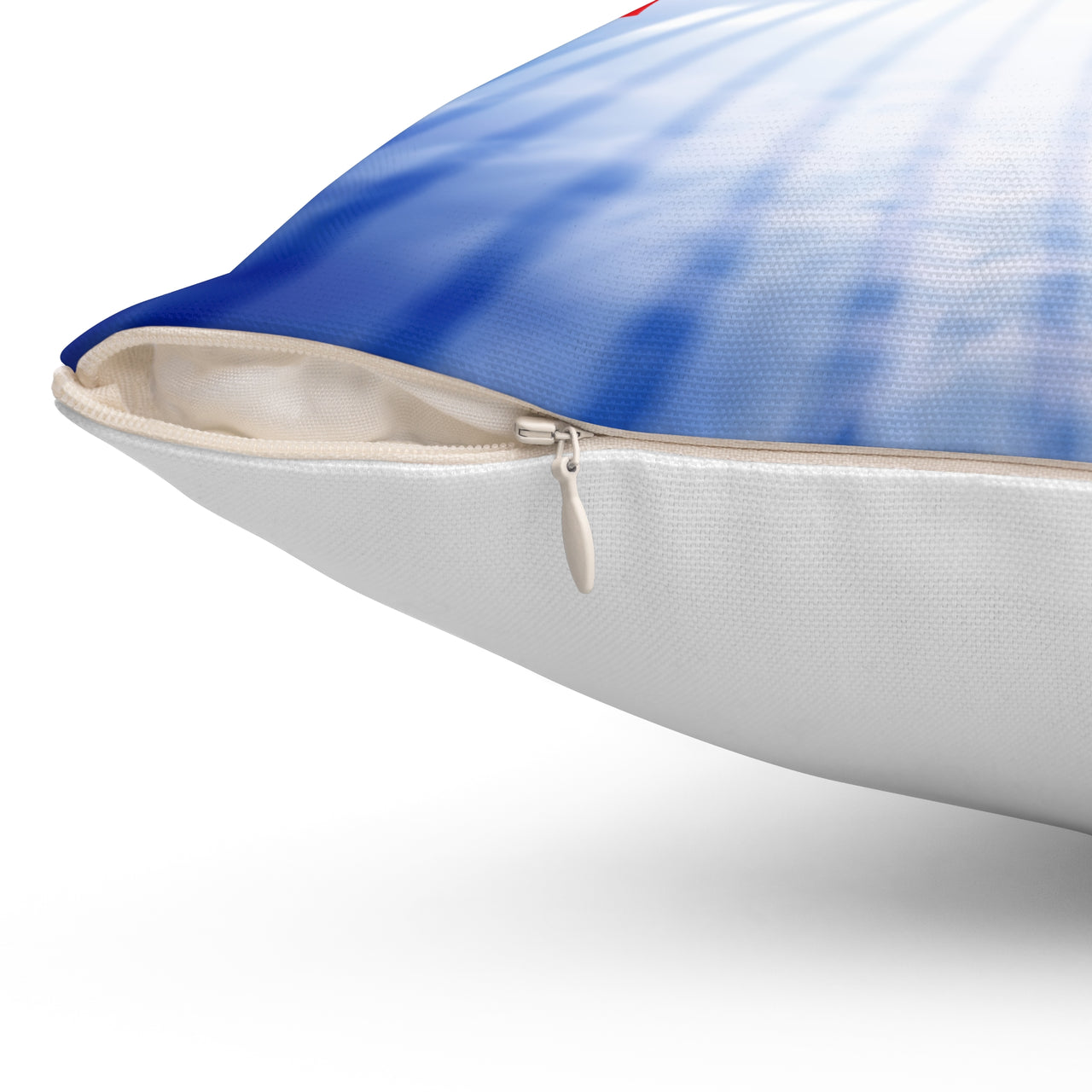 Reversible Throw Pillow, Miracles Happen - White Back