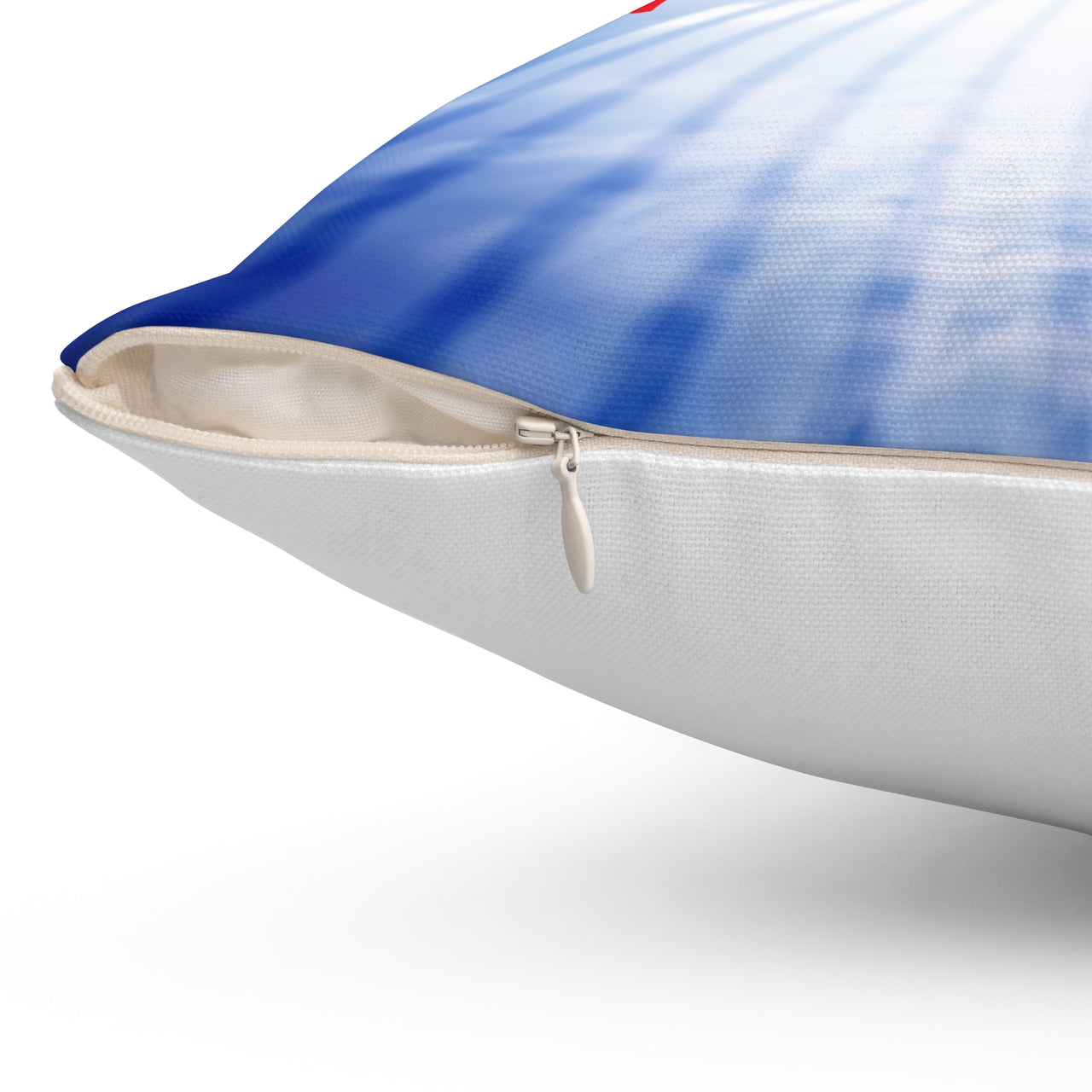 Reversible Throw Pillow, Miracles Happen - White Back