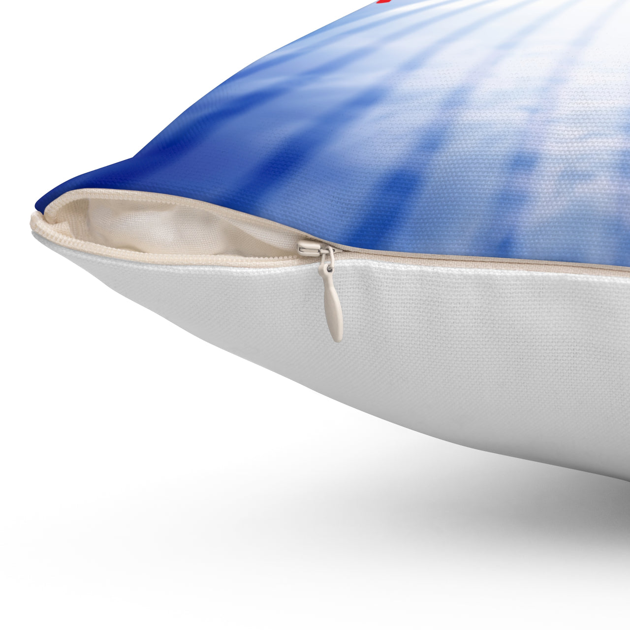 Reversible Throw Pillow, Miracles Happen - White Back