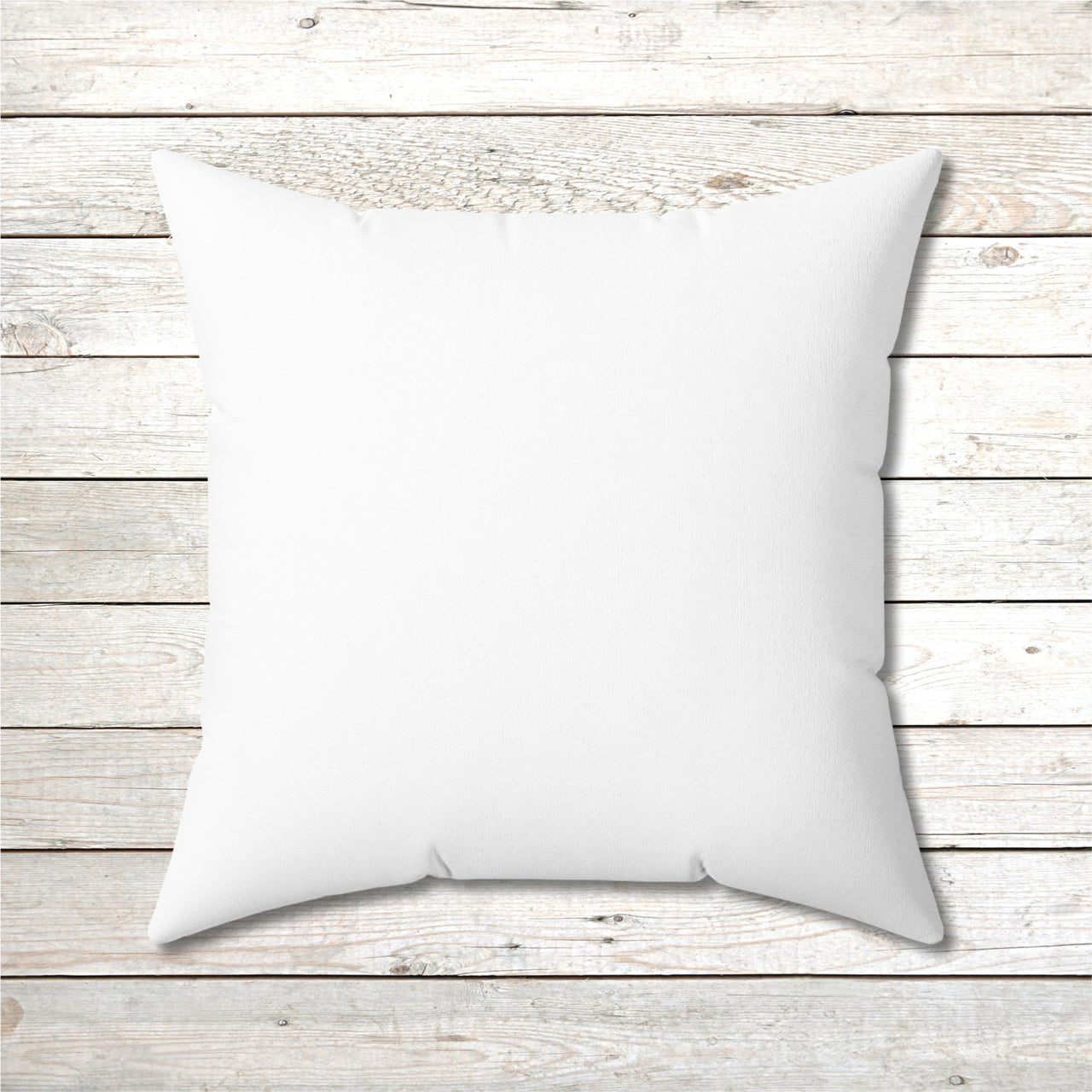 Reversible Throw Pillow, Walk on Water Woman - White Back