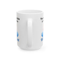 Ceramic Mug (11oz, 15oz), Walk on Water Woman