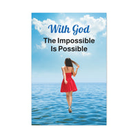 Canvas Wall Art, Walk on Water Woman