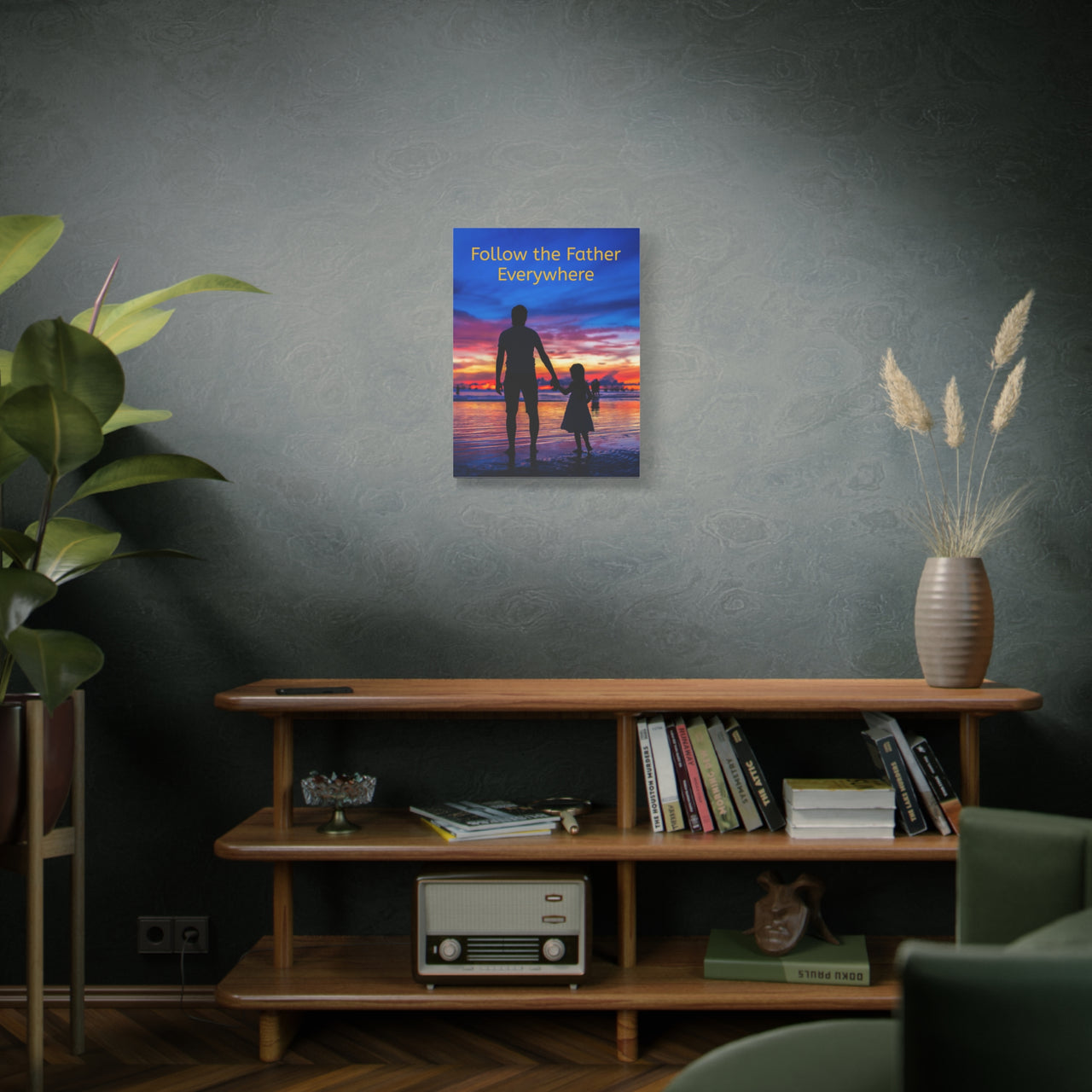 Canvas Wall Art, Follow the Father