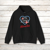 Gildan Adult Unisex Hoodie, Miracles Happen