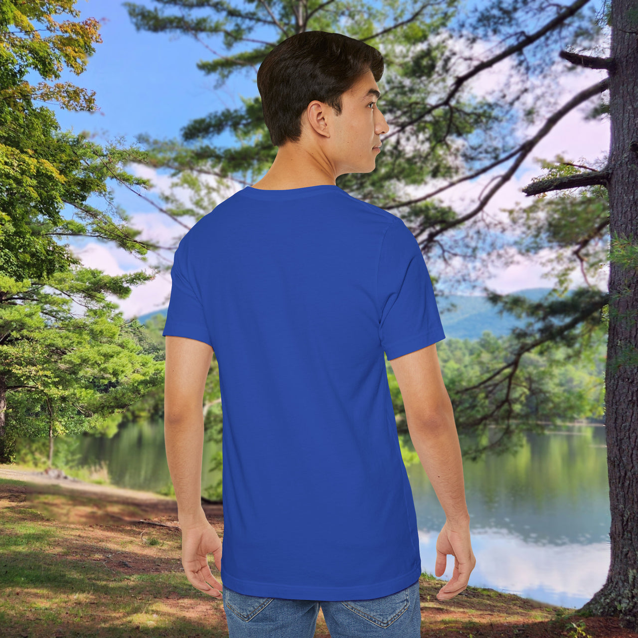 Bella+Canvas Adult Unisex T-Shirt, Walk on Water Man